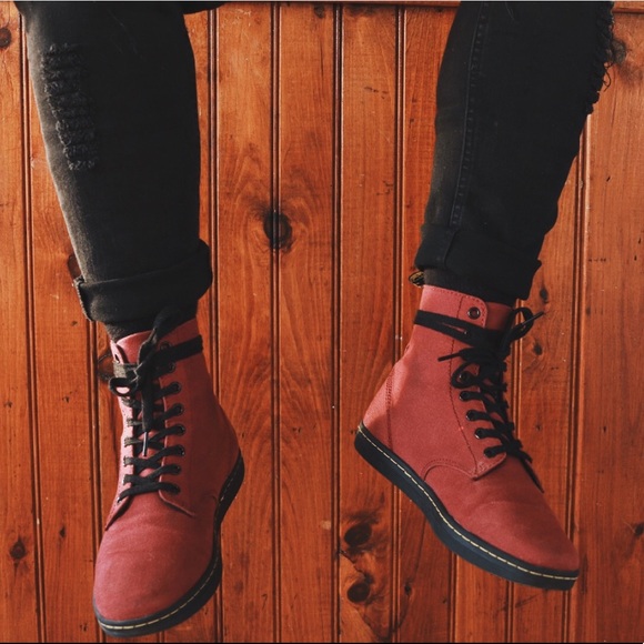 Dr Martens ALFIE red boot